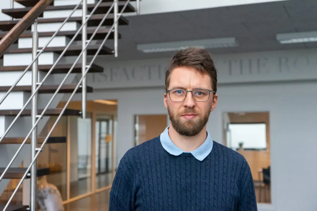 Jan Kirkegaard, Designer at LANDMECO, specialized in sustainable poultry farming equipment and innovative system design.