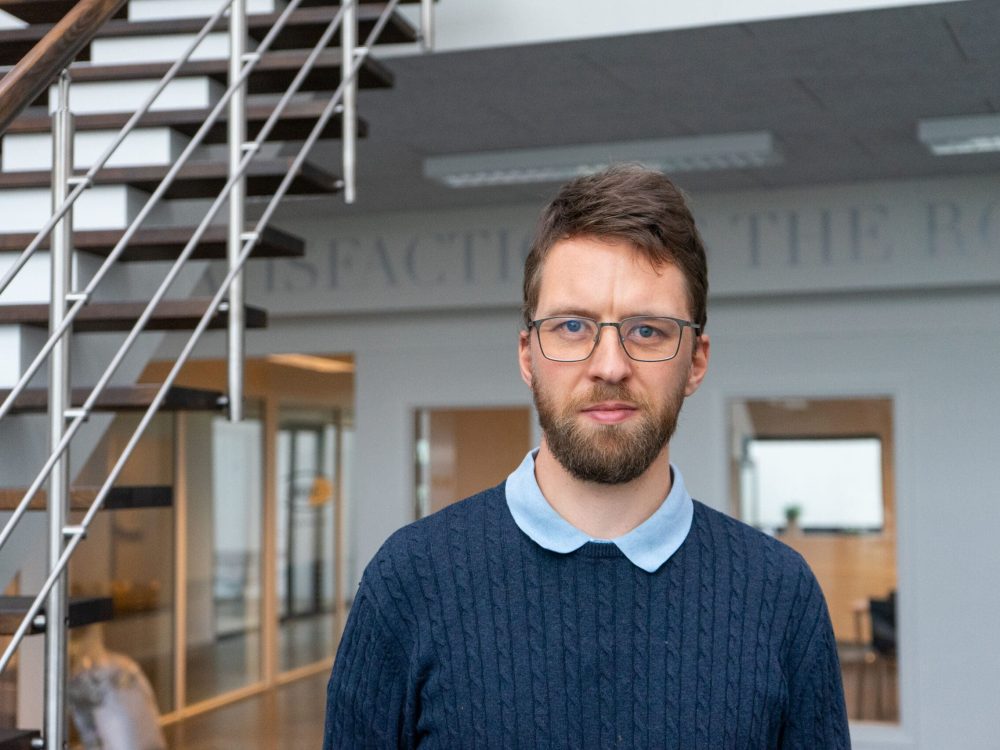 Jan Kirkegaard, Designer at LANDMECO, specialized in sustainable poultry farming equipment and innovative system design.