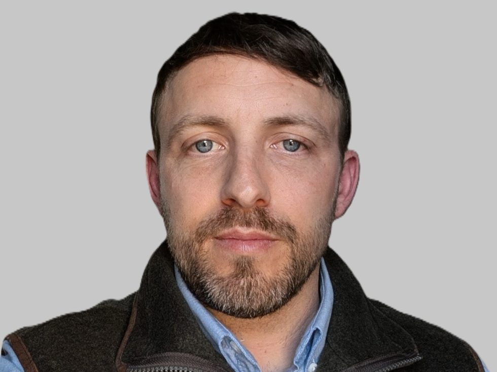 Portrait of Jim Bowen, Sales Representative for LANDMECO in the UK and Ireland.
