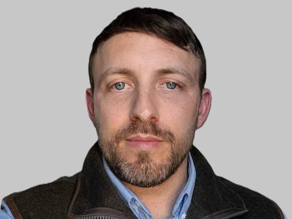 Portrait of Jim Bowen, Sales Representative for LANDMECO in the UK and Ireland.