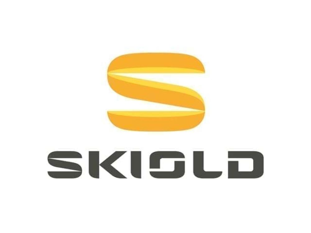 The SKIOLD logo featuring a stylized yellow S above the brand name in a bold, professional sans-serif font.